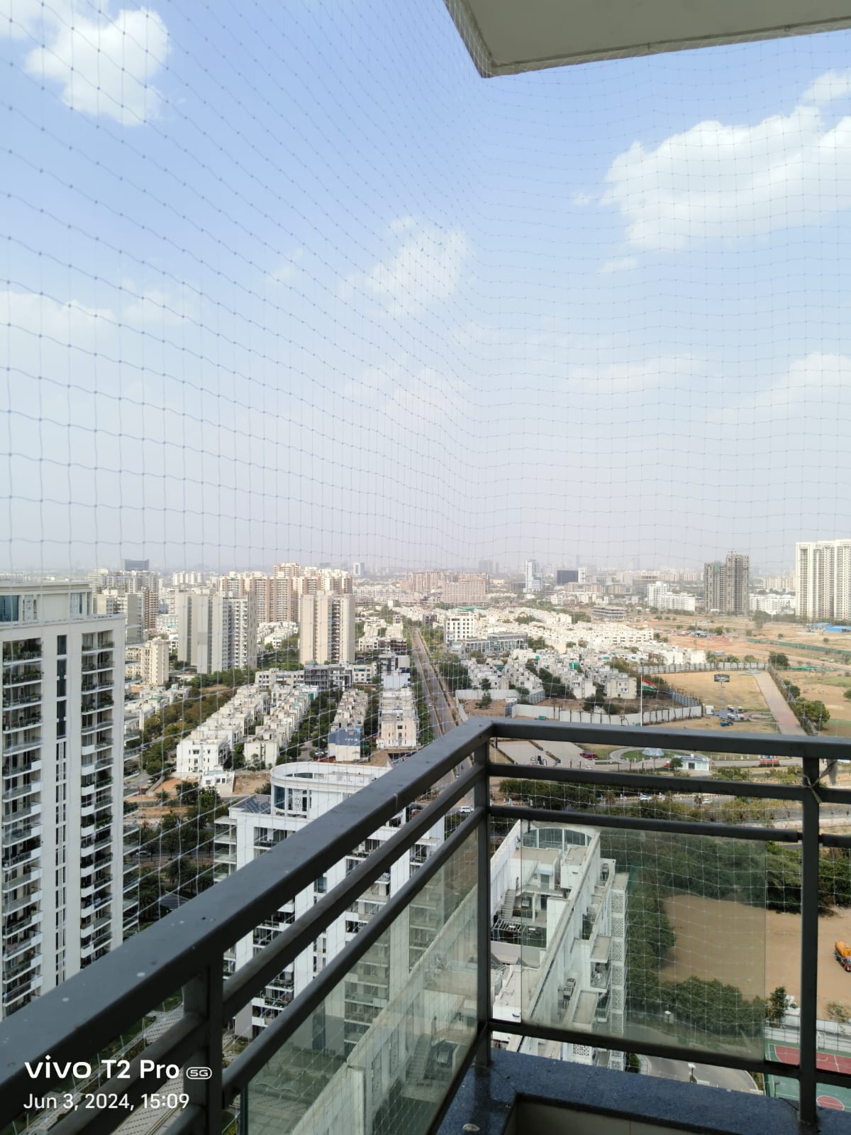 Residential bird netting